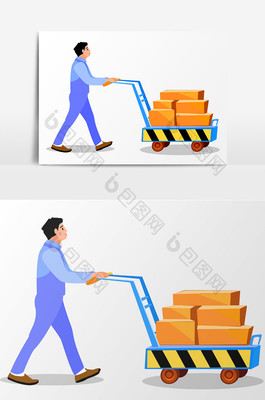 卡通運輸物品與裝卸搬運 從創意到現實的過程